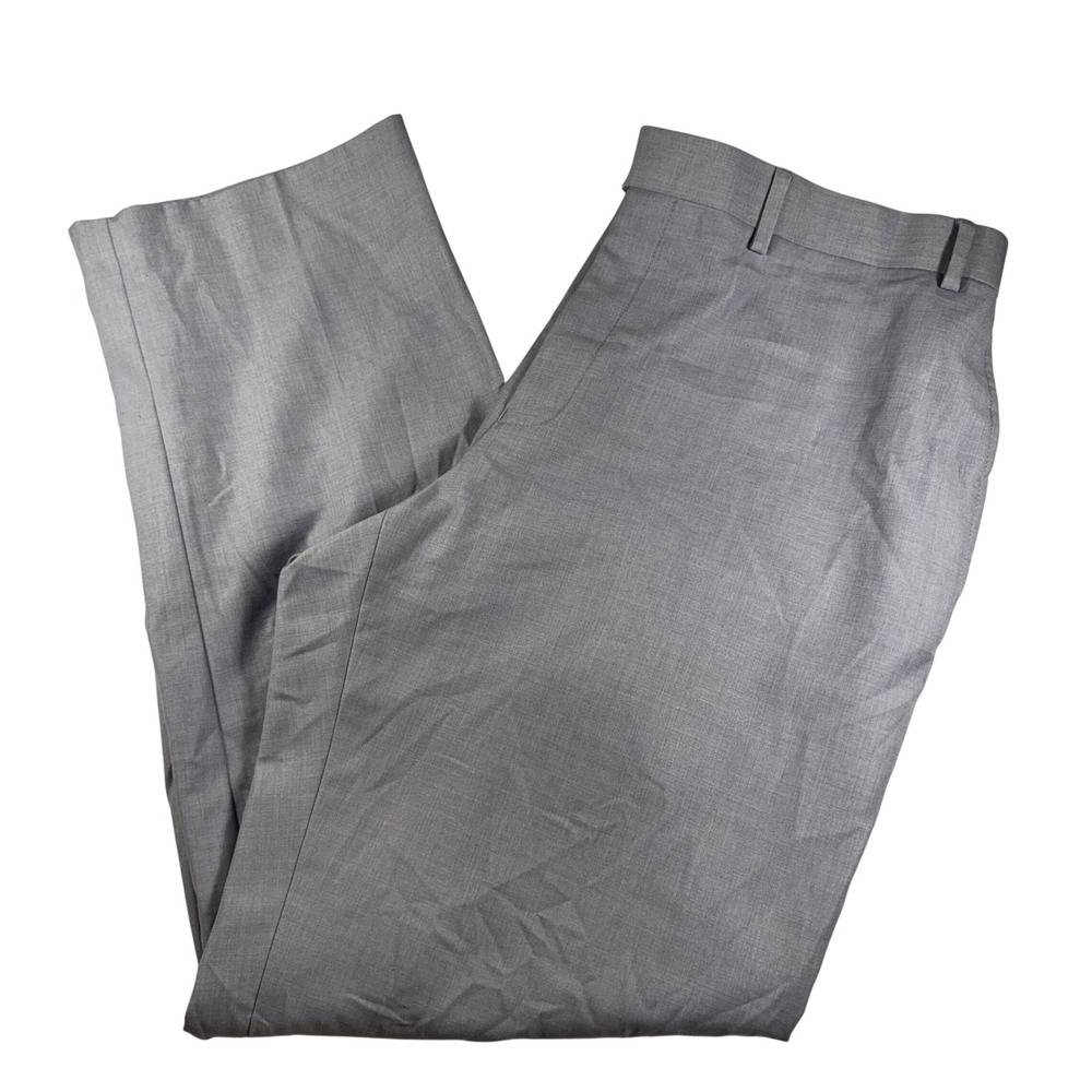 Ralph Lauren Men's Dress Pants Light Blue Flat Front Trousers Vintage 90s‎ 36x30